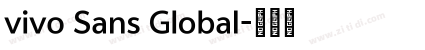 vivo Sans Global字体转换